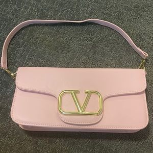 Pink shoulder bag